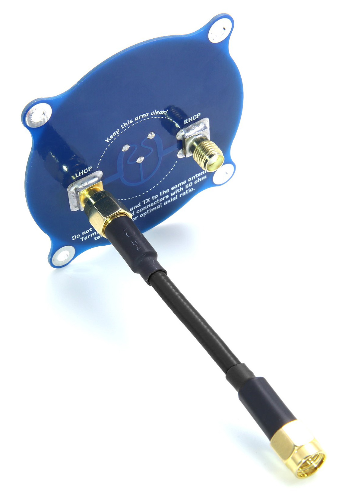 Патч-антенна GEPRC Triple Feed Patch-1 5.8GHz CP - фото 3