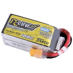Аккумулятор Tattu R-Line V2.0 1550мАч 4S 100C LiHV (XT60)