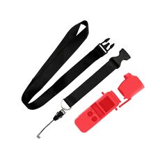 Силиконовый чехол + ремешок DJI Osmo Pocket (Красный) (YX)