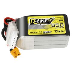Аккумулятор Tattu R-Line V1.0 650мАч 6S 95C LiPo (XT30)