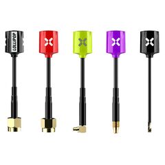 Антенна Foxeer Micro Lollipop 5,8 ГГц (LHCP / RHCP), Цвет: Красный, Поляризация: LHCP, Разъем: U.FL, Количество: 1 шт.