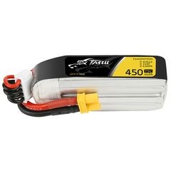 Аккумулятор Tattu 450мАч 4S 75C LiPo (Удлиненный) (XT30)