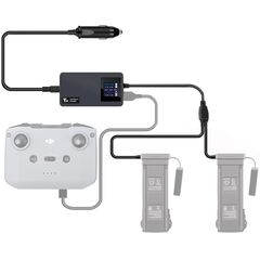 Автомобильное зарядное устройство DJI Mavic 3 (С дисплеем) (YX)