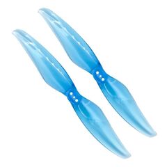 Пропеллеры Gemfan Hurricane 4024 2-лопастные (Синий) (Вал 1,5 мм) (2CW+2CCW)