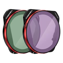 Набор из 2 диффузионных нейтральных VND + Mist фильтров (ND4-32 + ND64-512) DJI Mavic 3 Pro (Freewell), Тип: ND4-32 + ND64-512 (MIST)