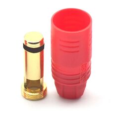 Разъем AS150 (Amass) (male, красный), Версия: male (папа), Цвет: Красный (безыскровый)