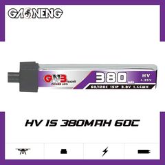 Аккумулятор GNB 1S 380mAh 60C LiHV (Plastic head, A30)