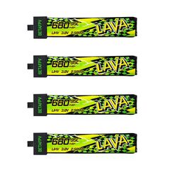 Аккумуляторы BETAFPV LAVA II 1S 680mAh 95C LiHV (BT2.0, 4 шт)