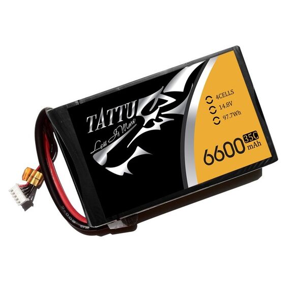 Аккумулятор Tattu 6600мАч 4S 35C 14,8В LiPo