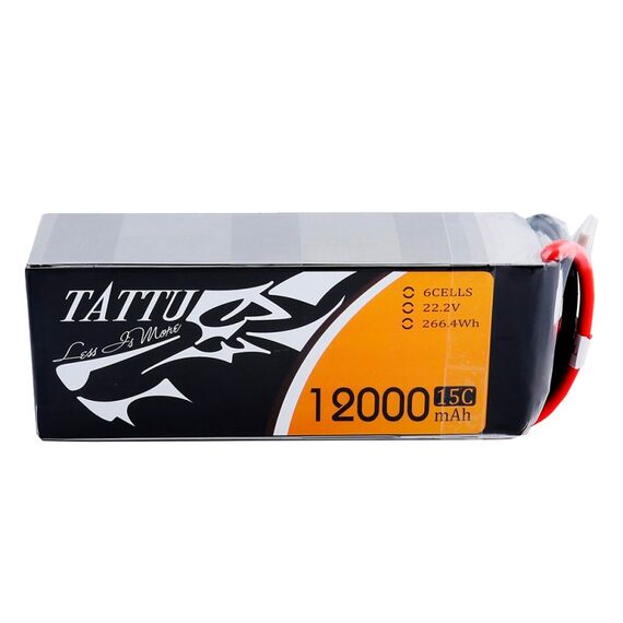 Аккумулятор Tattu 12000мАч 6S 15C 22,2В LiPo