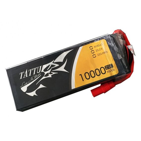 Аккумулятор Tattu 10000мАч 6S 25C 22,2В LiPo, изображение 2