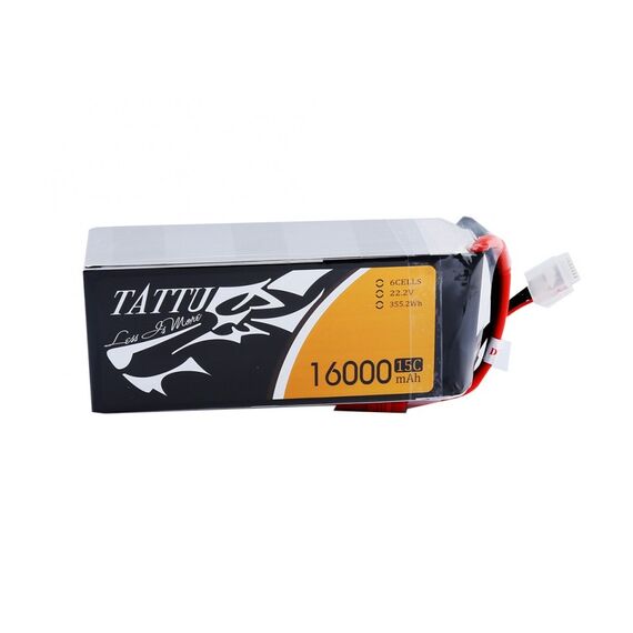 Аккумулятор Tattu 16000мАч 6S 15C 22,2В LiPo