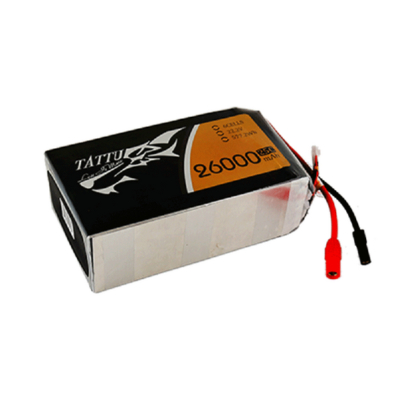 Аккумулятор Tattu 26000мАч 6S 25C 22,2В LiPo, изображение 2