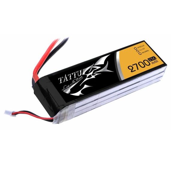 Аккумулятор Tattu 2700мАч 3S 25C 11,1В LiPo, изображение 2
