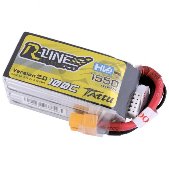 Аккумулятор Tattu R-Line V2.0 1550мАч 4S 100C LiHV (XT60)
