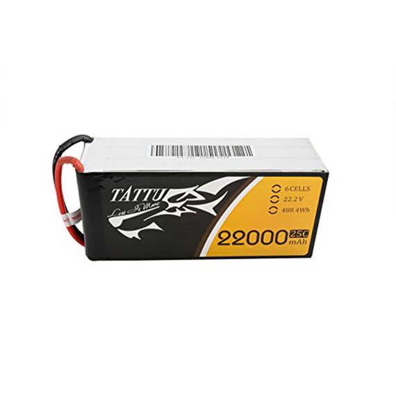 Аккумулятор Tattu 22000мАч 6S 25C 22,2В LiPo, изображение 2