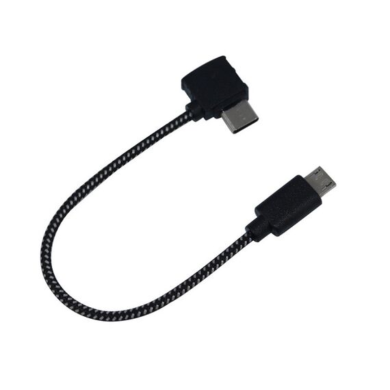 USB type C кабель для подключения смартфона к пульту DJI Spark (15 см) (YX)