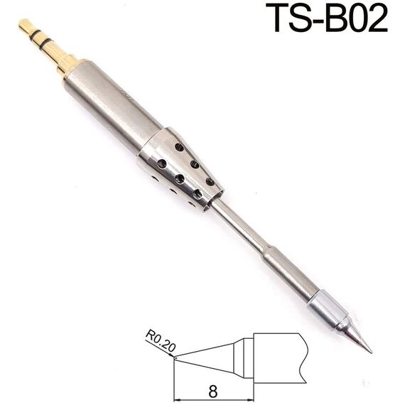 Жало TS-B02 для паяльника TS80, изображение 5