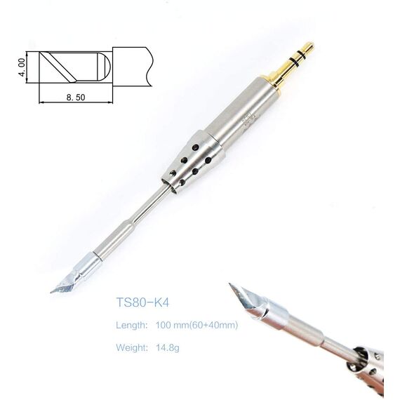 Жало TS-K4 для паяльника TS80, изображение 6