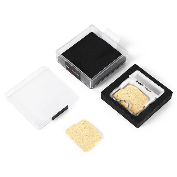 Подставка для паяльника с губкой (Белый), изображение 4