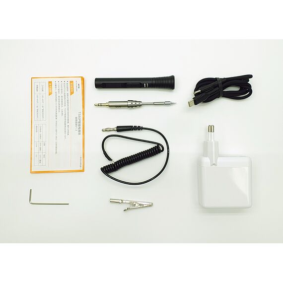 Паяльник Miniware TS80P (Черный) с жалом TS-B02 (Расширенный набор), изображение 3