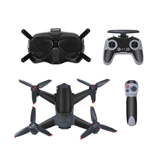 Набор наклеек DJI FPV (Black Grain) (SunnyLife)