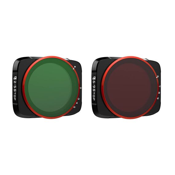 Набор из 2 нейтральных VND фильтров (ND4-32 + ND64-512) DJI Air 2S (Freewell)
