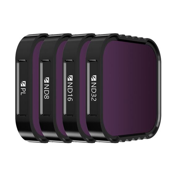 Комплект из 4 фильтров (ND8/16/32/CPL) GoPro HERO12/11/10/9 Black и 11 Black Mini (Standard Day) (Freewell)