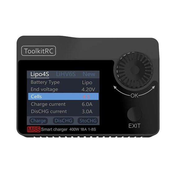Зарядное устройство ToolkitRC M8S, изображение 3