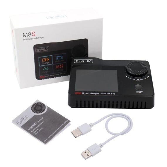 Зарядное устройство ToolkitRC M8S, изображение 4