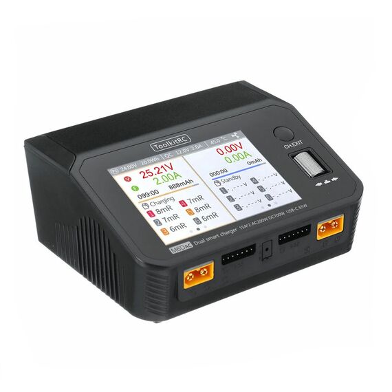 Многофункциональное зарядное устройство ToolkitRC M6DAC, изображение 3