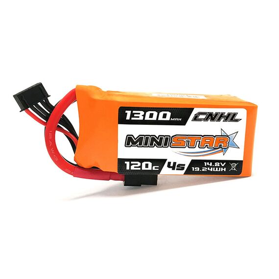 Аккумулятор CNHL Ministar 1300мАч 4S 120C LiPo (XT60)
