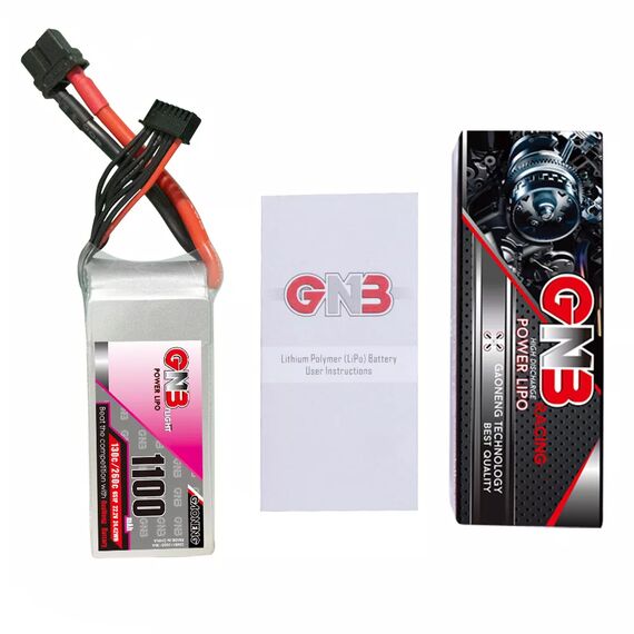 Аккумулятор GNB 6S 1100mAh 130C LiPo (XT60), изображение 5в магазине iDrone Аккумулятор GNB 6S 1100mAh 130C LiPo (XT60), изображение 5