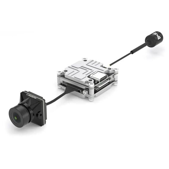 FPV Камера Caddx Nebula Pro + цифровая система Caddx Vista, Комплектация: + кабель 12 см, Цвет: Чёрный