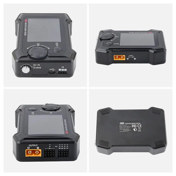 Сервотестер ToolkitRC ST8 Advanced Servo Tester, изображение 4в магазине iDrone Сервотестер ToolkitRC ST8 Advanced Servo Tester, изображение 4