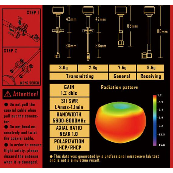 Антенна RUSHFPV Cherry Antenna, изображение 10