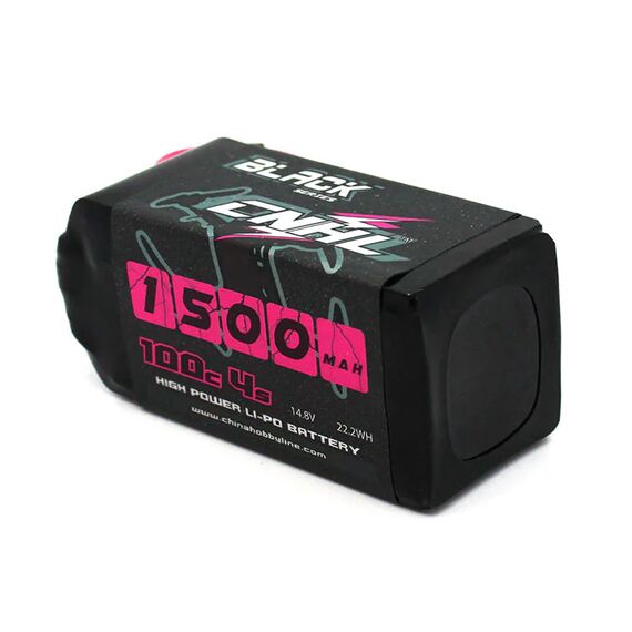 Аккумулятор CNHL Black Series 1500мАч 4S 100C LiPo (XT60), изображение 2