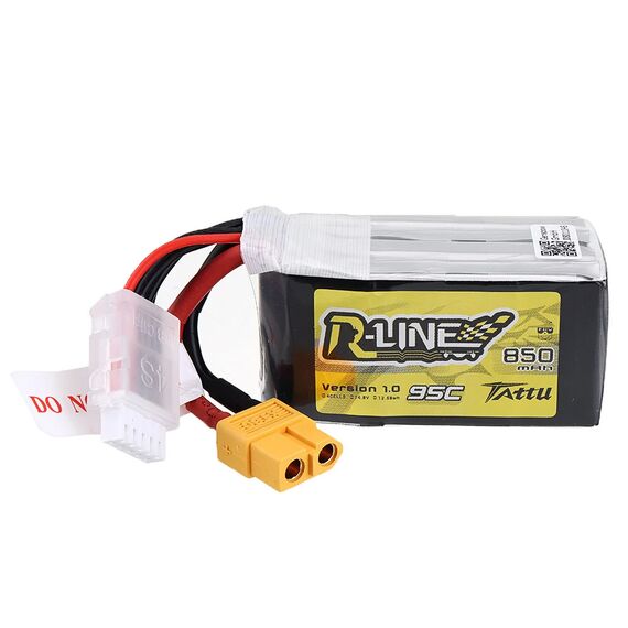 Аккумулятор Tattu R-Line V1.0 850мАч 4S 95C LiPo (XT30), изображение 2