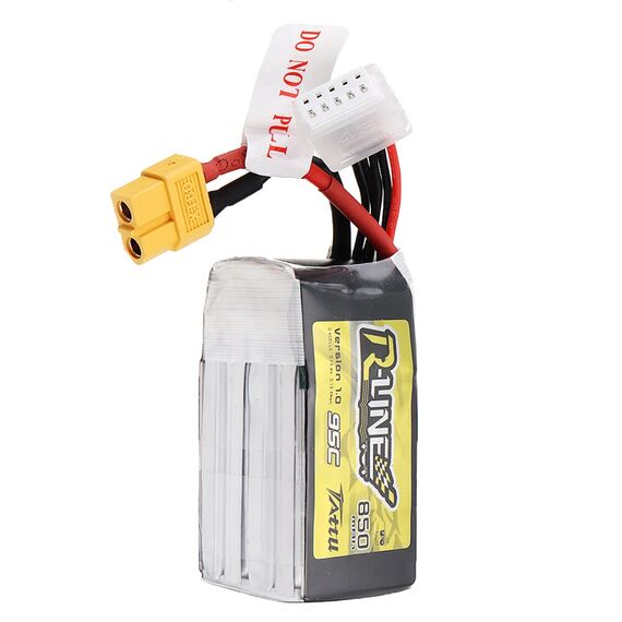 Аккумулятор Tattu R-Line V1.0 850мАч 4S 95C LiPo (XT30), изображение 5