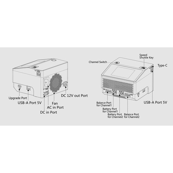 Зарядное устройство HOTA S6, изображение 6в магазине iDrone Зарядное устройство HOTA S6, изображение 6