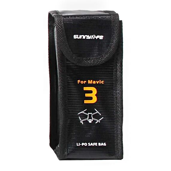 Огнеупорный чехол для аккумуляторов DJI Mavic 3 (SunnyLife), Версия: для 1-го аккумулятора