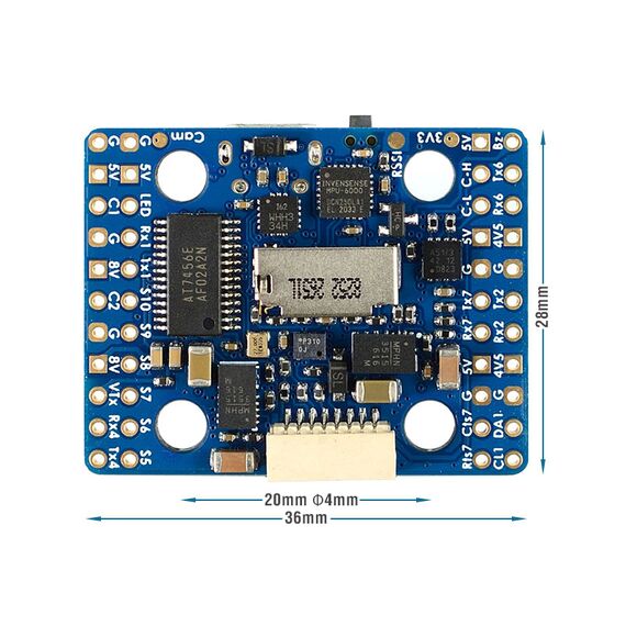 Полетный контроллер MATEKSYS H743-MINI V3, изображение 4