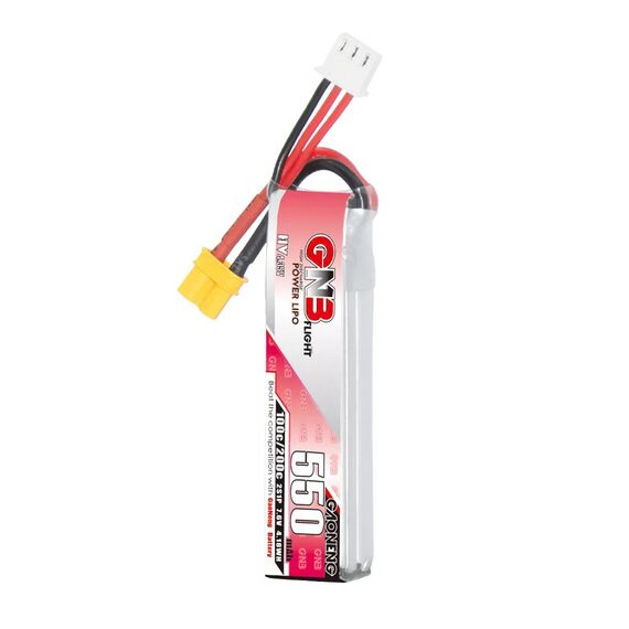 Аккумулятор GNB 2S 550mAh 100C LiHV (XT30), изображение 4