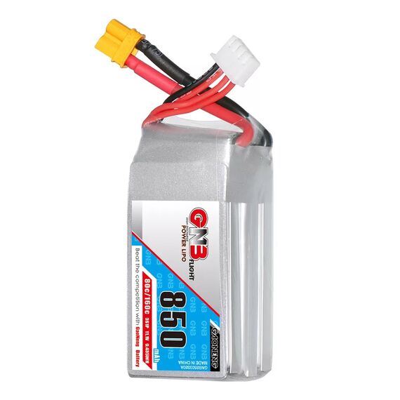 Аккумулятор GNB 850мАч 3S 80C LiPo (XT30), изображение 3