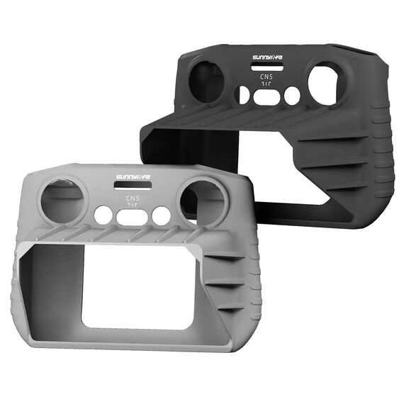 Силиконовый чехол-шторка пульта DJI RC (SunnyLife), Цвет: Серый