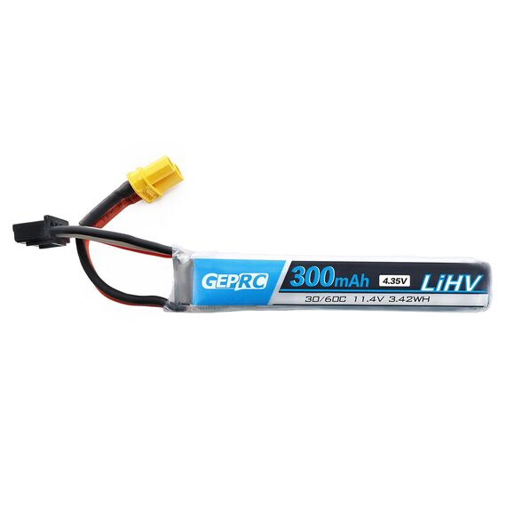 Аккумулятор GEPRC 300мАч 3S 30C LiPo (XT30)