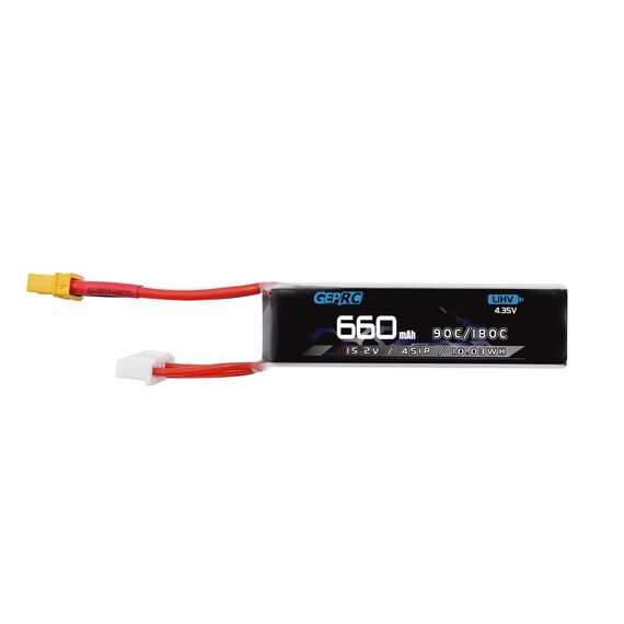 Аккумулятор GEPRC 4S 660mAh 90C LiHV (XT30), изображение 2