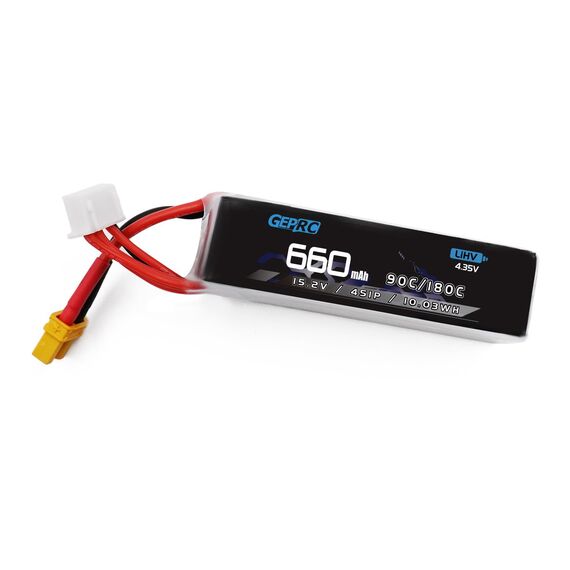Аккумулятор GEPRC 4S 660mAh 90C LiHV (XT30), изображение 3