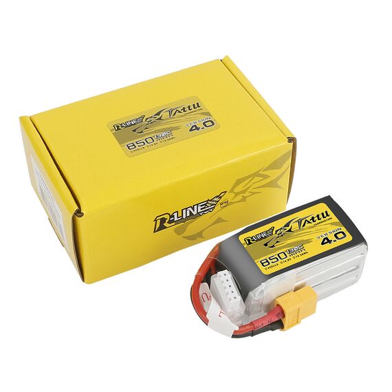 Аккумулятор Tattu R-Line V4.0 850мАч 4S 130C LiPo (XT60), изображение 5