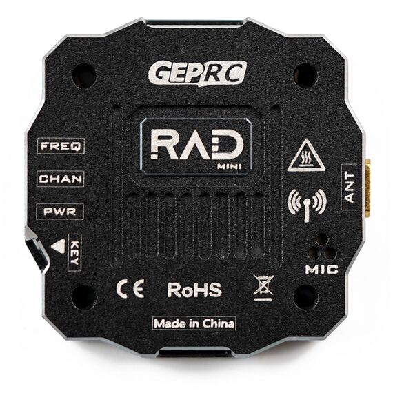 Видеопередатчик GEPRC RAD MINI VTX 5,8 ГГц 1 Вт, изображение 2в магазине iDrone Видеопередатчик GEPRC RAD MINI VTX 5,8 ГГц 1 Вт, изображение 2